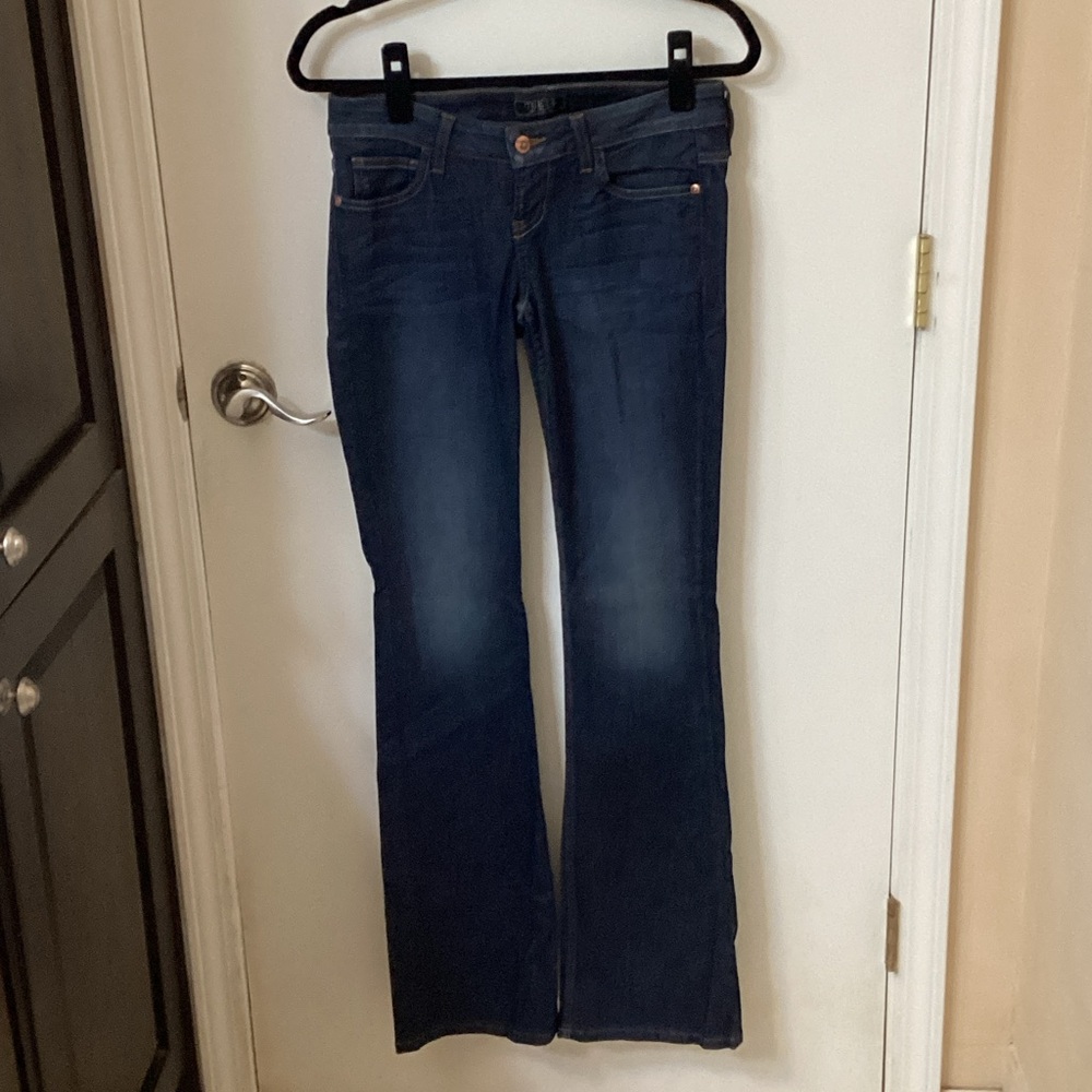 Guess Dark Blue Flare Women's Jeans